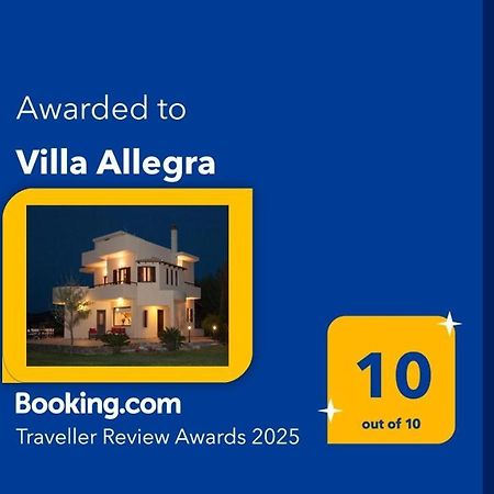 Villa Allegra Korfalónasz Kültér fotó